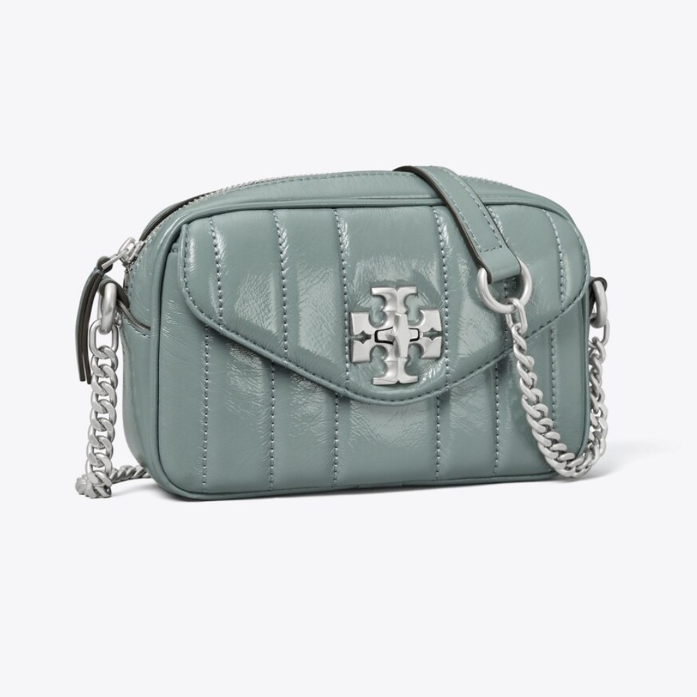 NWT Tory Burch Small Patent Kira Camera Bag